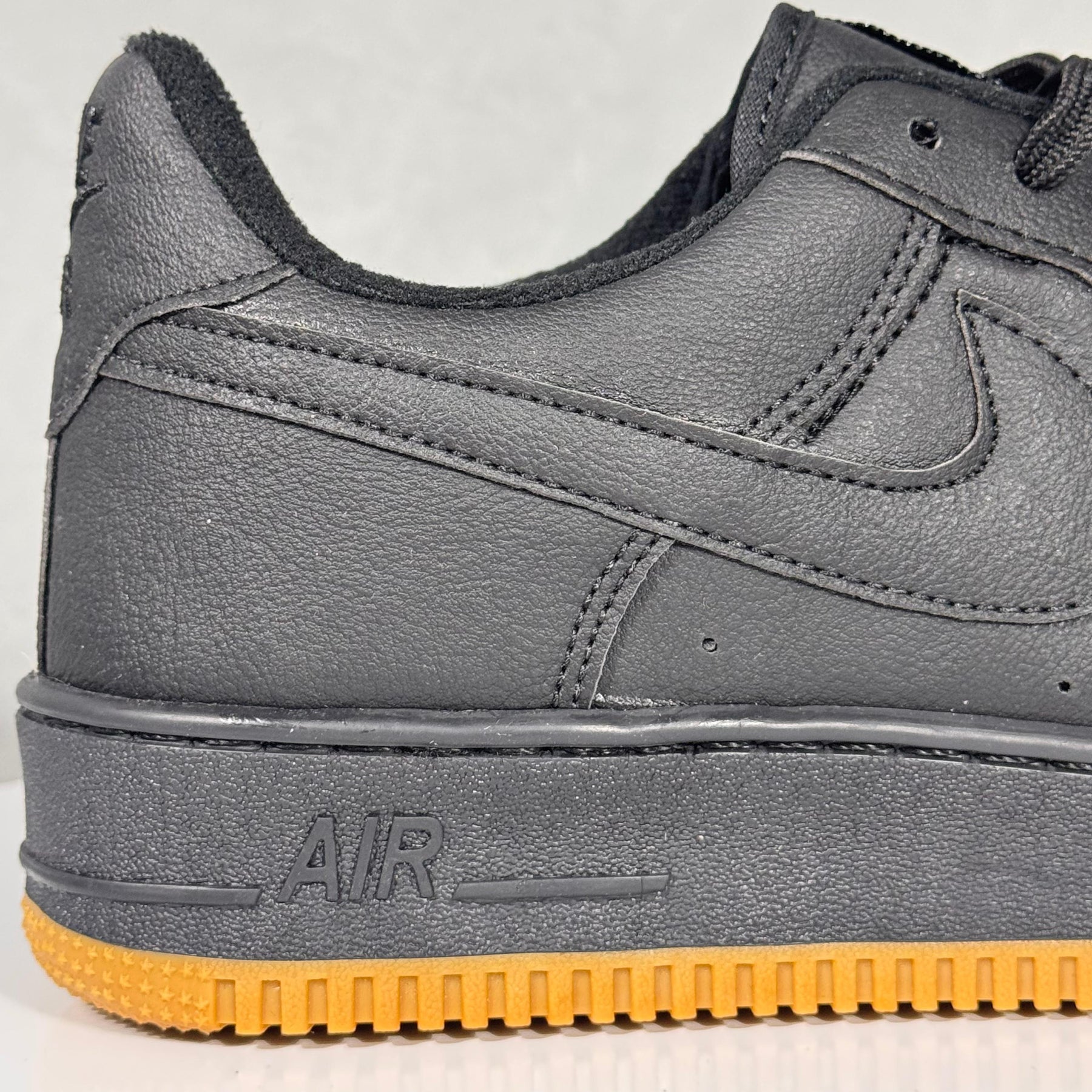 Tênis Masculino AF1 Preto/Caramelo Premium